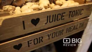 Juice Tonic Cafe in London UK serving Fresh Fruit Juice and Smoothie