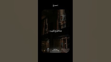 مقتطف من سورة المدثر ( 42 - 47 ) | ياسر الدوسري