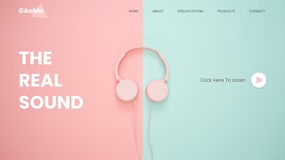 How To Make A Music Website Using HTML CSS JavaScript | Add Music In HTML Website