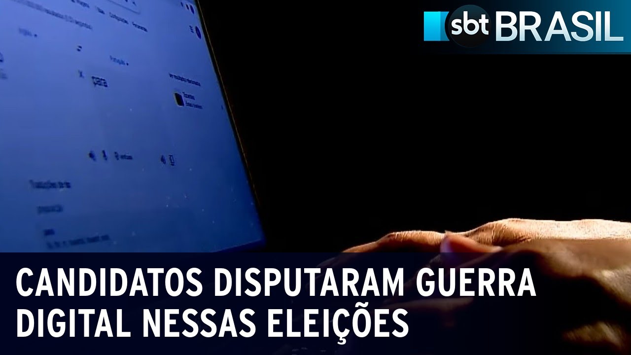 Candidatos disputaram guerra digital nessas eleições | SBT Brasil (31/10/22)