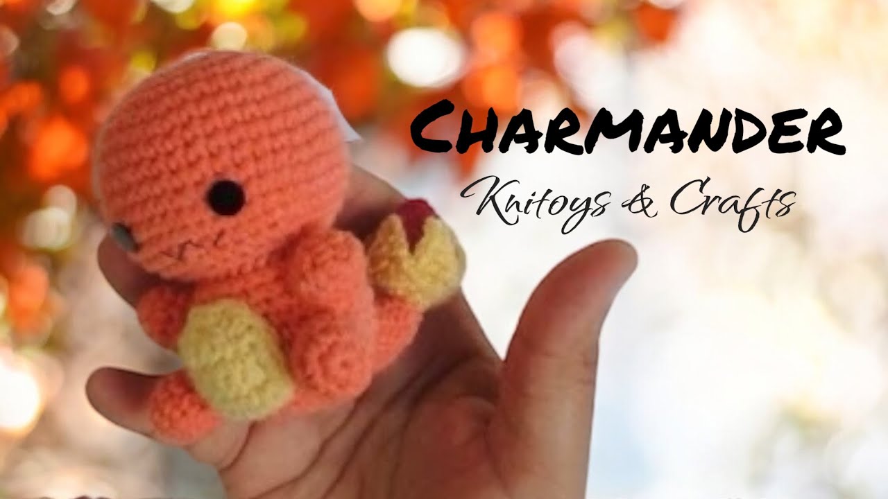 CHARMANDER AMIGURUMI POKÉMON CROCHET - TUTORIAL 2/2