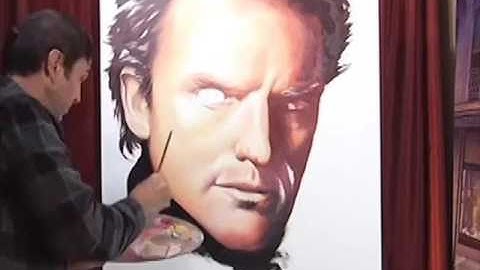 STING portrait the legendary rocker by Art 
