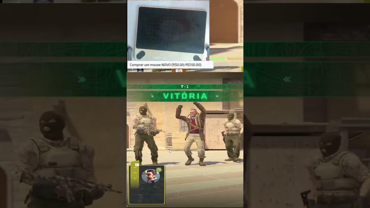 Essa é o nivel de PACIENCIA de um jogador medio de CS2 kkkk 