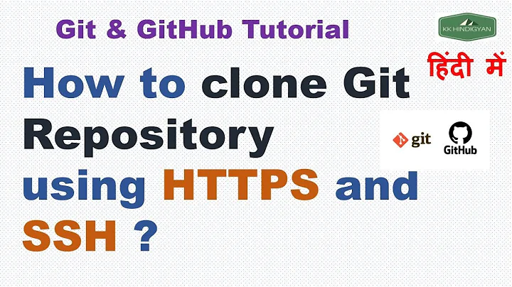 How to clone Git Repository using HTTPS and SSH? |GitHub || Clone Git Repo | Hindi