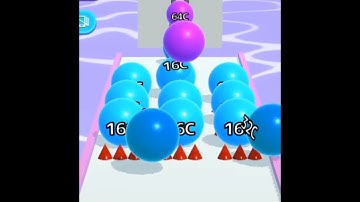 Ball Run 2048 - All Levels Gameplay Android, iOS ( Levels 1265-1266