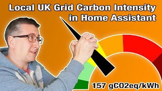 Local UK Grid Carbon Intensity in Home Assistant