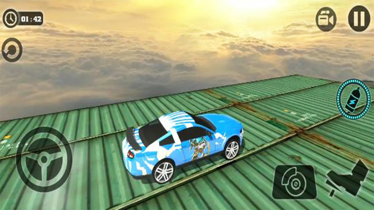 Extreme Impossible Stunt Car Tracks : Master - Android GamePlay - Car Stunt Games Android #7
