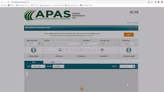 APAS Internet Speed Test Tutorial (detailed) screenshot 3