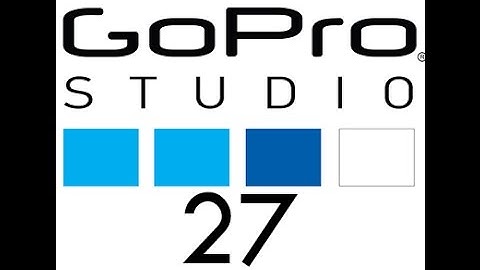 27. GoPro Studio - How to Remove Fisheye