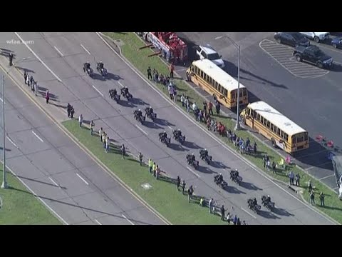 jfa-tv Fallen Grand Prairie Officer A.J. Castaneda honored in funeral service