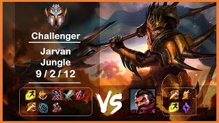 Jungle Jarvan vs Graves Patch 11.18