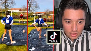 Tiktok FUTBOL VİDEOLARI (Tepki ⚽)