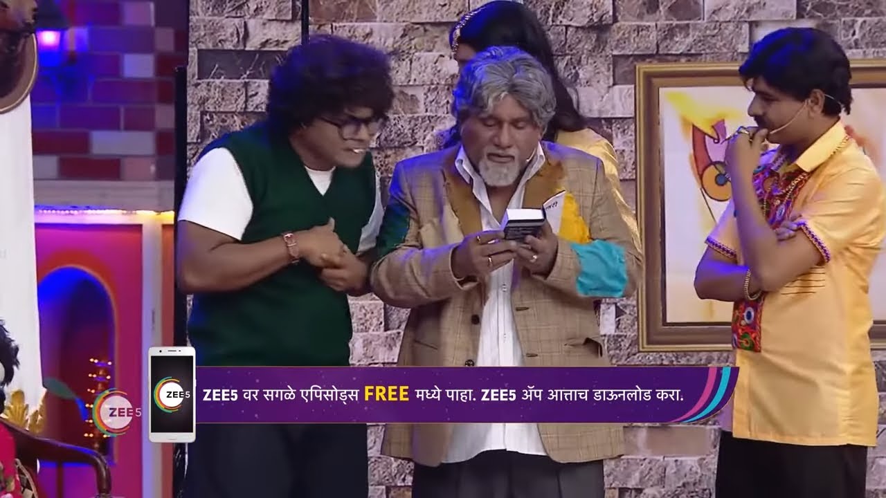 Bhau Kadam As Ghost | Chala Hawa Yeu Dya | Horror Marathi Comedy ...