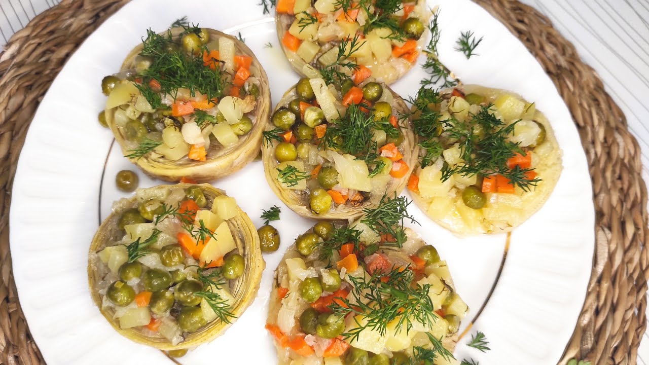 EN KOLAY ZEYTİNYAĞLI ENGİNAR TARİFİ GARNİTÜRLÜ|ENGİNAR TARİFİ|PRATİK LEZZETLER