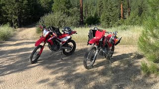 First single track on my CRF250F