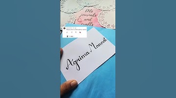 calligraphy Attempt l DJC l #shorts #shortsfeed #calligraphy