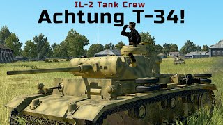 Achtung! T-34! || IL-2 Tank Crew: Pz.III Multiplayer Gameplay.