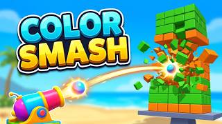 Color Smash Game All Mobile Video Gameplay screenshot 5