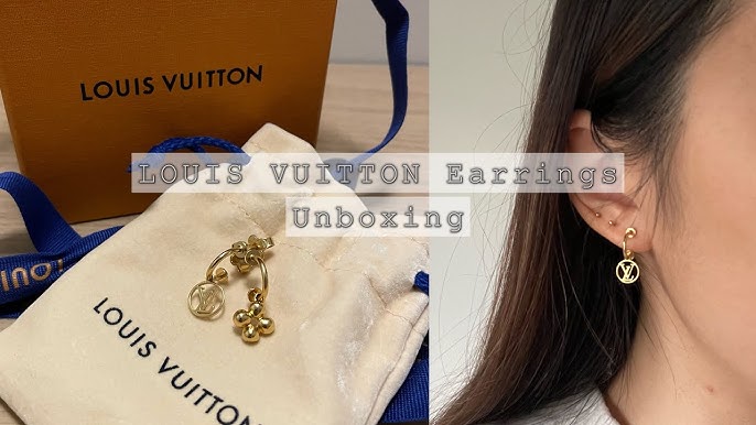 Unboxing The Louis Vuitton Louis Hoop GM Earrings 