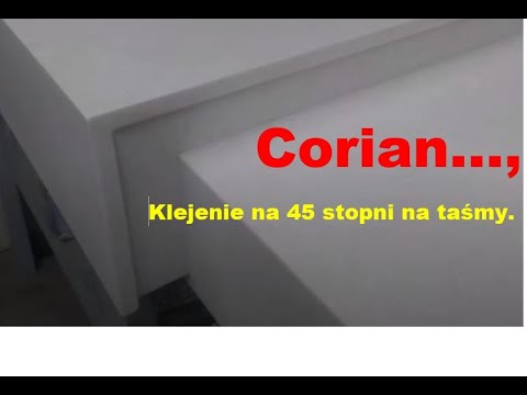 Wideo: Czy możesz wkręcić się w Corian?