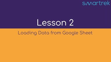 Introduction to Google Data Studio for Atrax - Loading Data From Google Sheets