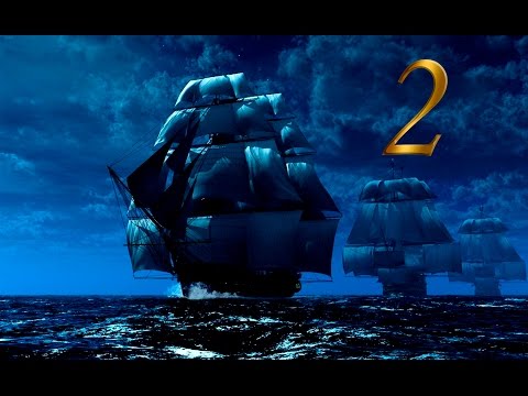 Видео: Empire Total War, Пираты №2 - Почему Вы Не Стреляете?! (перезалито)