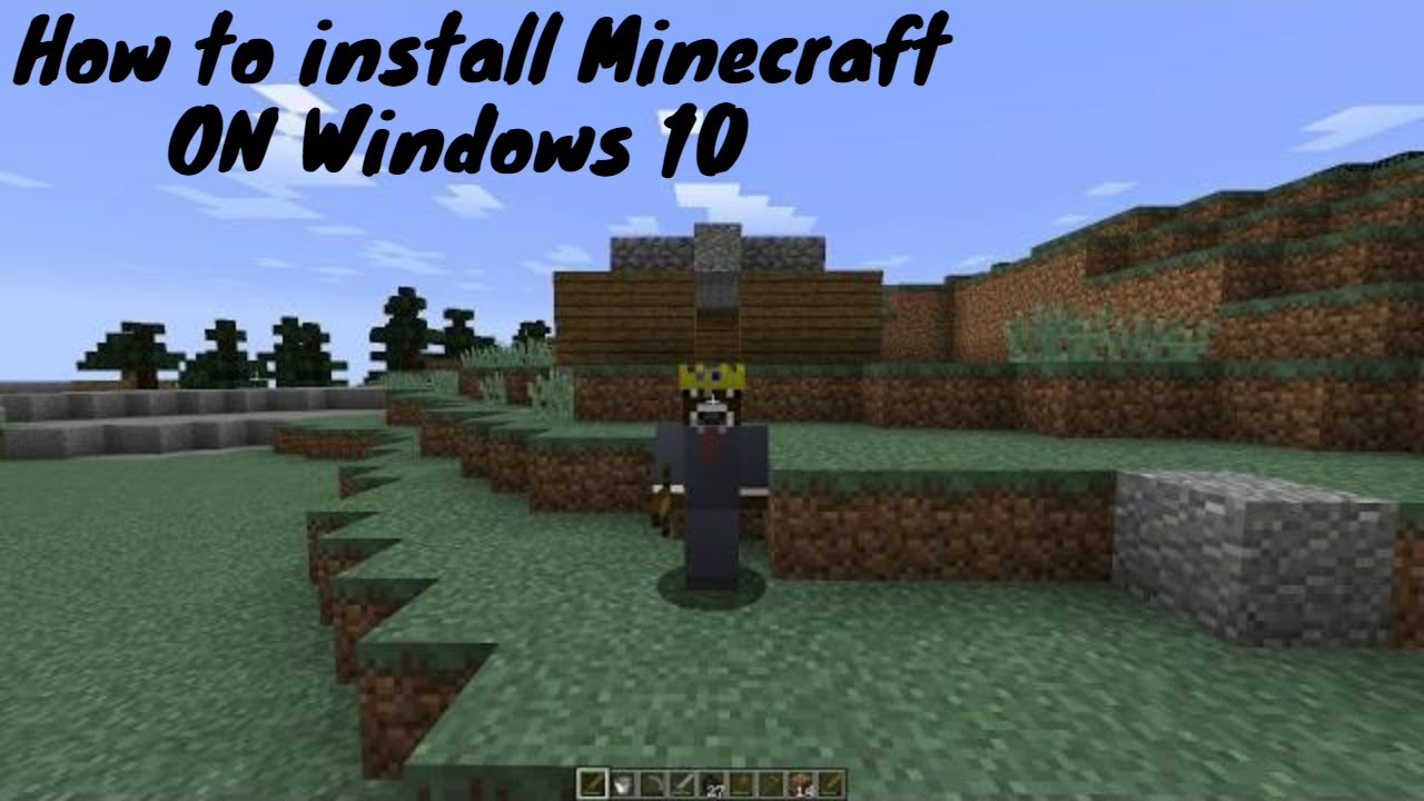 How to install Minecraft on Windows 10 - YouTube
