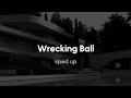 Miley Cyrus Wrecking Ball Sped Up Miley Cyrus Wrecking Ball Sped Up
