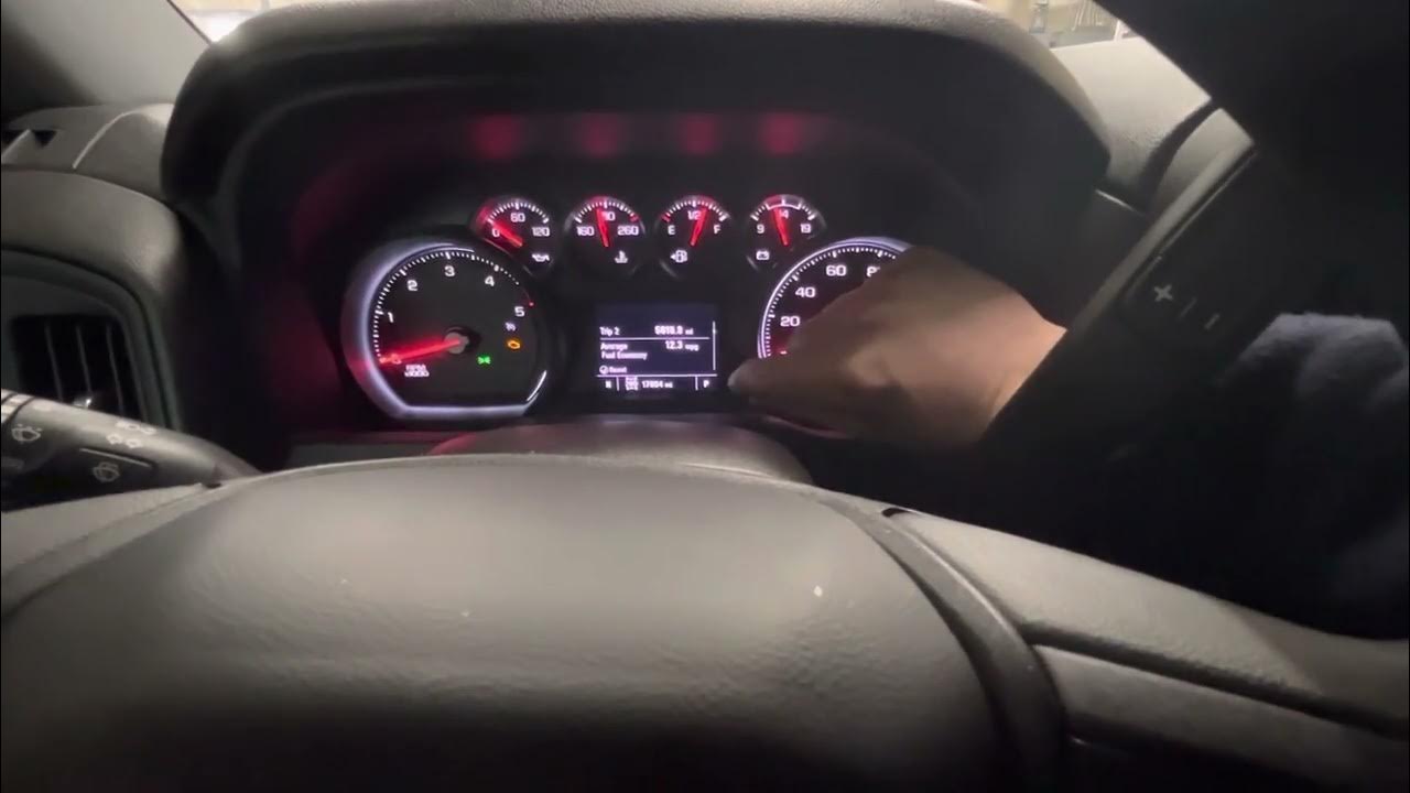 Chevy and GMC Duramax Model Years 2021 and 2022 fuel filter indicator light reset YouTube