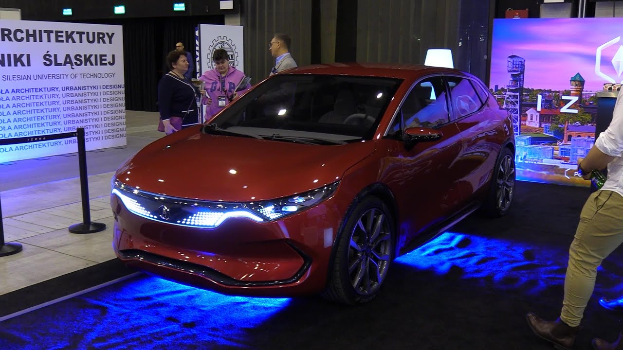 Polski samochód elektryczny zaprezentowany w Katowicach 27.01.2023 ...
