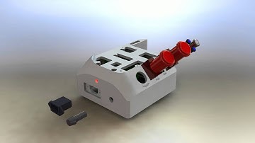 E & C Base Packaging Explode Animation (SolidWorks Assembly)