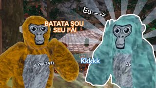 Fingindo ser o maior criador de conteúdo do gorilla tag Brasil!