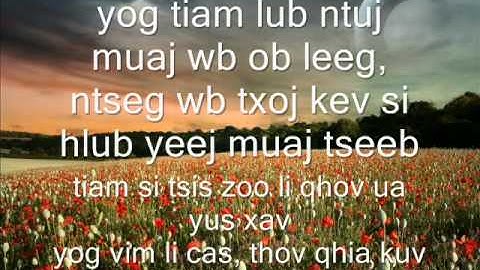 Cha Vang- Vim Li Cas lyrics