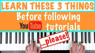 3 ESSENTIAL THINGS BEGINNER PIANO PLAYERS SHOULD LEARN  Advice From An Actual Piano Teacher