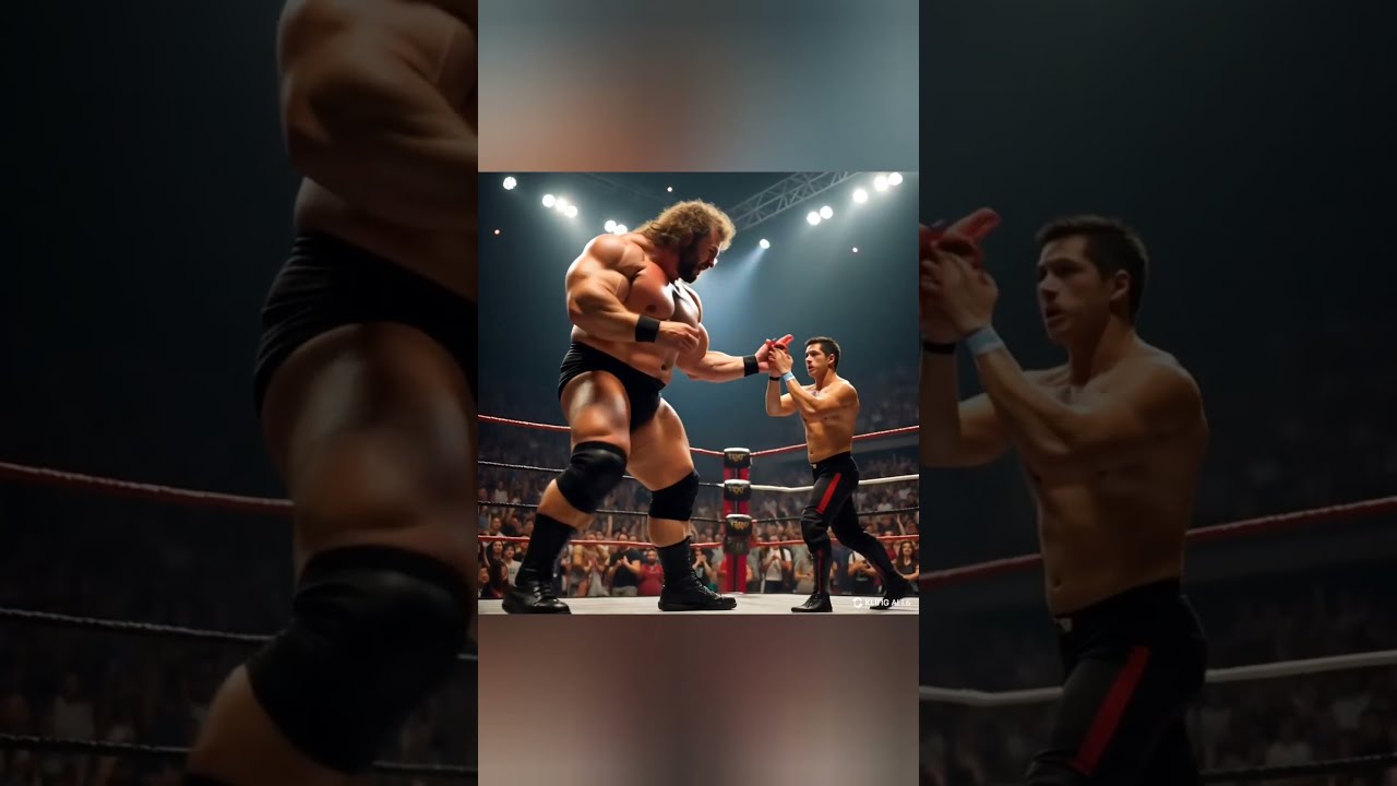 When Heavyweight Wrestlers Meet Giant Viral Shorts