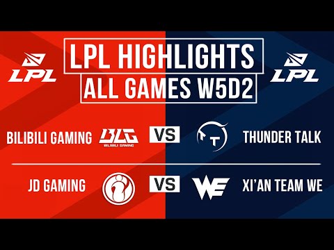 LPL Highlights ALL GAMES Week 5 Day 2 | LPL Spring 2024