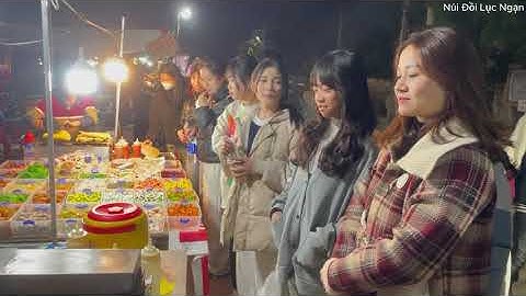 Đông Nghịt Người Đổ Về Hội Đêm Đền Hả Lục Ngạn Bắc Giang l Núi Đồi Lục Ngạn