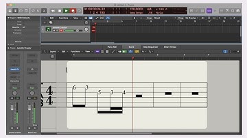 Using Logic Pro to Create Guitar Tabs with the Jamstik Studio MIDI Guitar