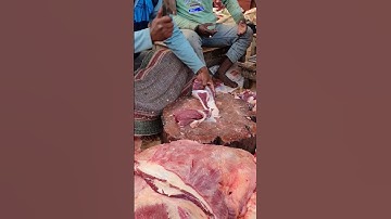 Amezing meat cutting by skilled butcher#beef #shortvideo #viral #shortvideo #meatcuttingskills