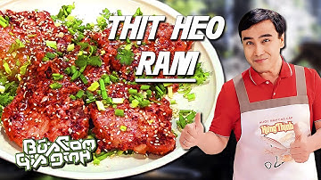THỊT HEO RAM - Công thức của MC Quyền Linh | Bữa Cơm Gia Đình