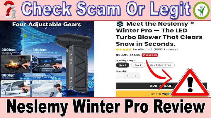 Neslemy Winter Pro LED Turbo Blower Review ⚠️ Worth Buying or Total Waste of Money?