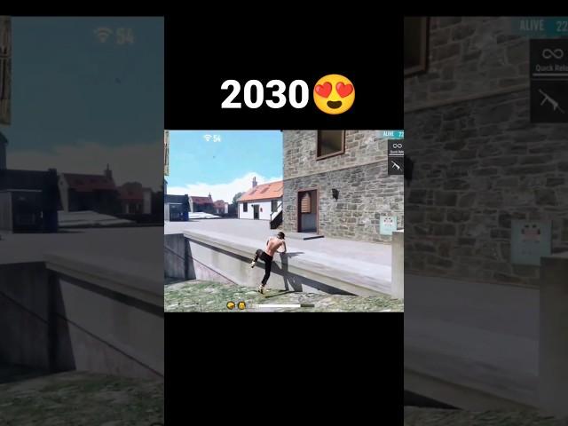2017 Free Fire🥺 To 2030 Free fire😍 #shorts #viral #trending class=