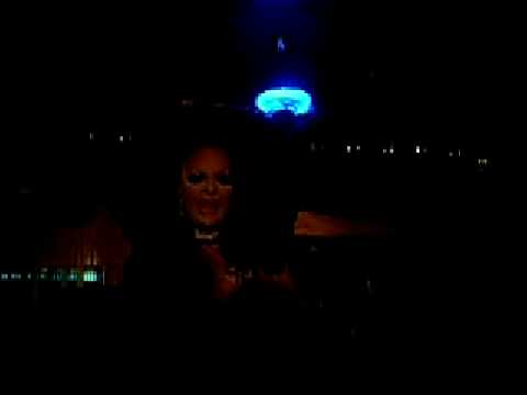 Drag Queen Angela Stone performing Bring Me Some W...