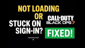 Black Ops 7 Not Loading or Stuck on Sign-In? FIXED in Seconds! (COD BO7 Quick Fix)