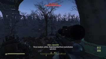Fallout 4 glitch pt1: unstoppable robot!