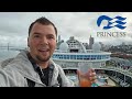 Boarding the crown princess out of san francisco room review and ship walk through