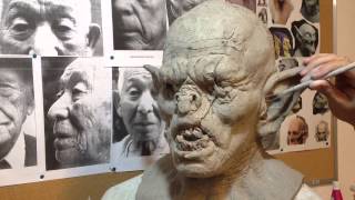 Orc mask sculpt