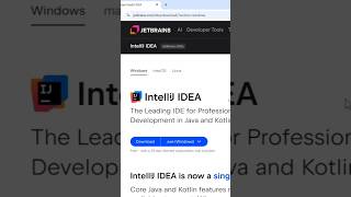 how to download community edition of intellij idea 2026 #coding #java #programming