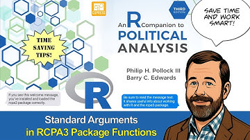 Learn Standard Arguments in the RCPA3 Package to Quickly Learn How to Use Functions