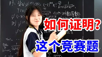 疑似造假的这个竞赛题如何证明？为什么如此多的质疑？学计算机到底需不需要数学好？